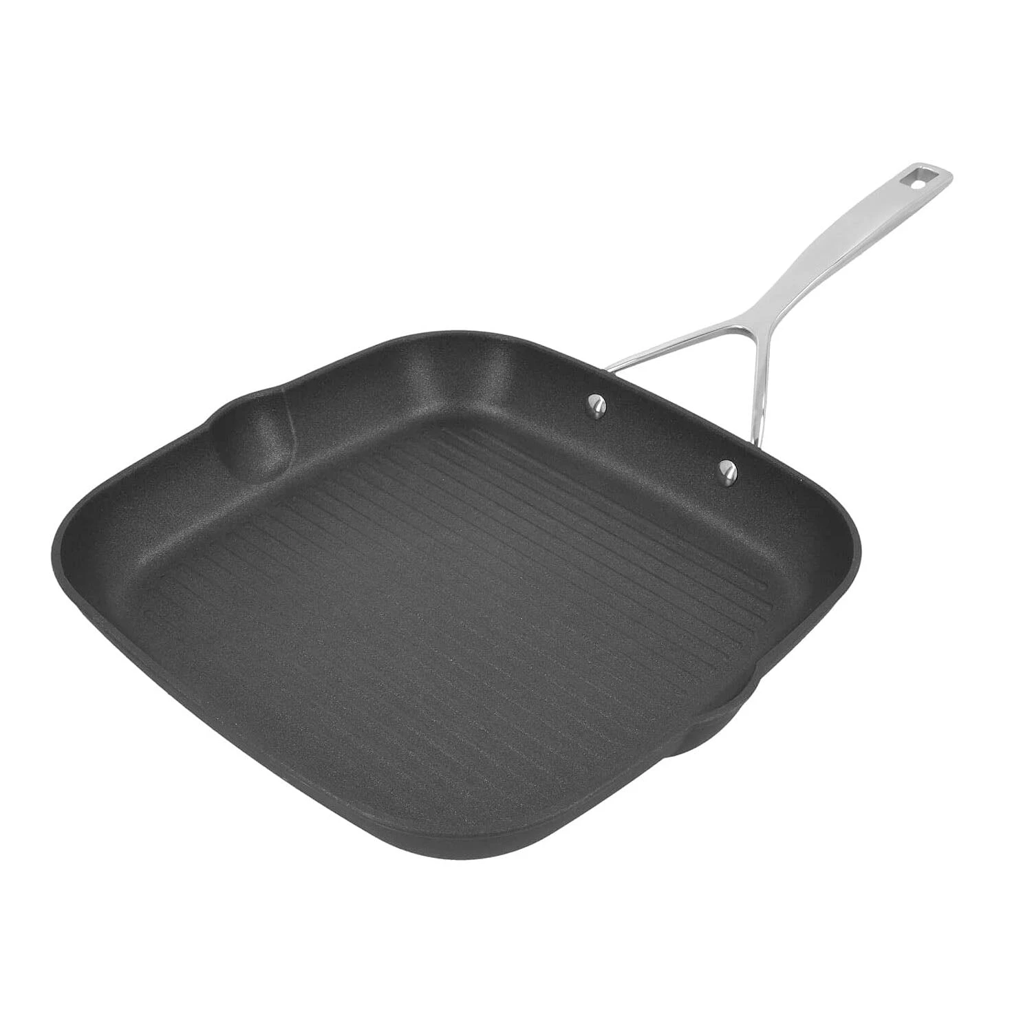 Demeyere AluPro 11-inch Aluminum Nonstick Perfect Pan Grill Pan 1 Demeyere AluPro 11-inch Aluminum Nonstick Perfect Pan Grill Pan