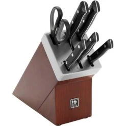 HENCKELS DYNAMIC 7PC SELF-SHARPENING KNIFE BLOCK SET -COOKWARE Store 61dHn7t3FEL. AC SL1500