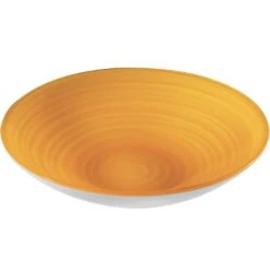 GUZZINI CENTERPIECE/FRUIT BOWL TWIST - YELLOW