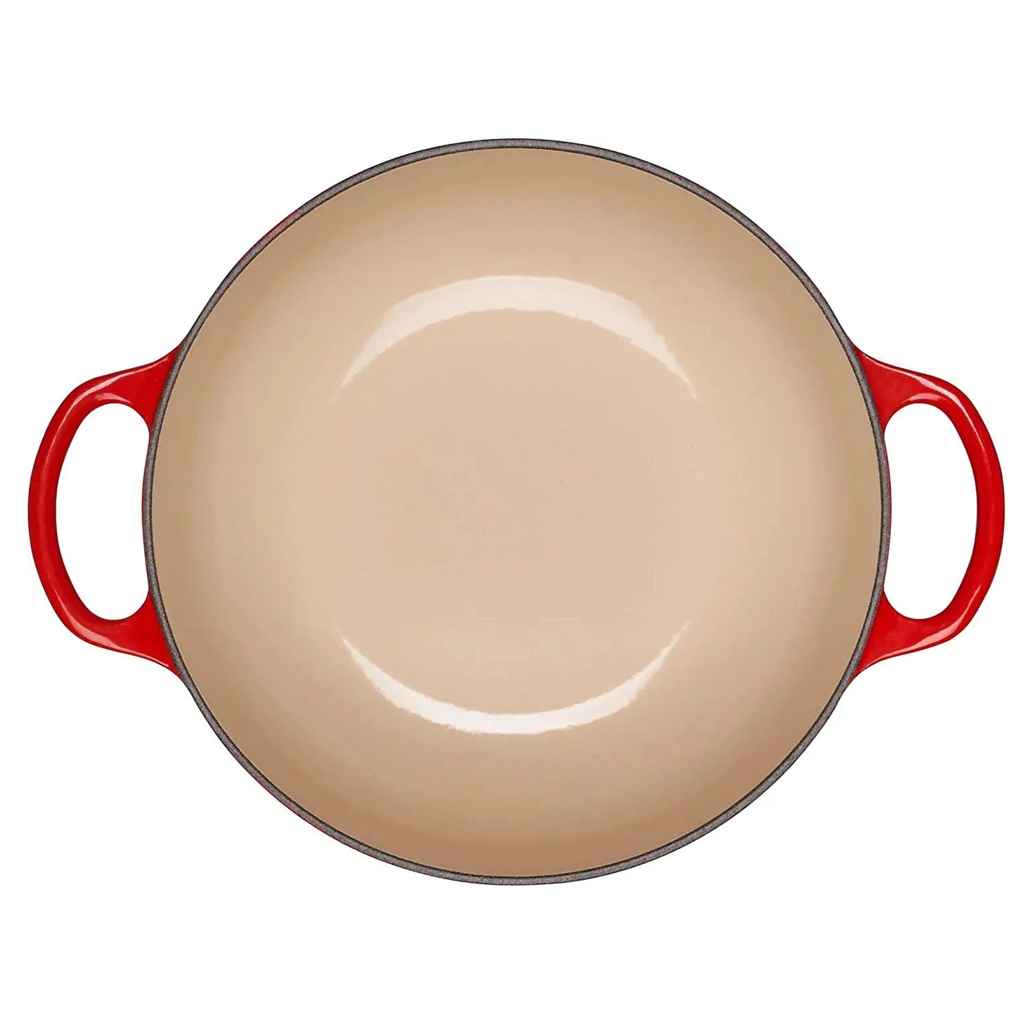 Le Creuset Signature Cocotte - Cerise W/ Eiffel Tower Embossed Lid & Gold Knob 4 Le Creuset Signature Cocotte - Cerise W/ Eiffel Tower Embossed Lid & Gold Knob - Image 4