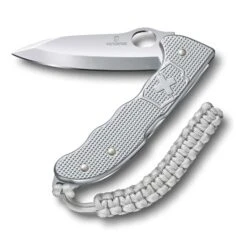 Victorinox Swiss Army 130 Mm Hunter Pro Alox With Paracord, Silver