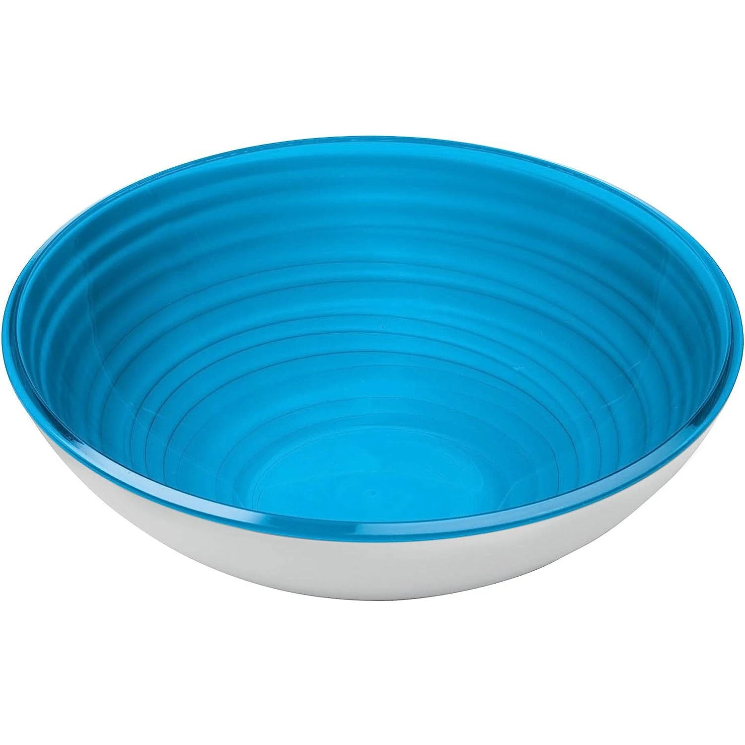 GUZZINI M BOWL TWIST - CLEAR BLUE 1 GUZZINI M BOWL TWIST - CLEAR BLUE