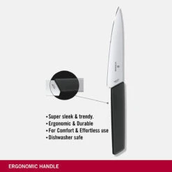 Victorinox Chef's, Swiss Modern, 6" Blade, Black -COOKWARE Store 61rP83sp73S. AC SL1500