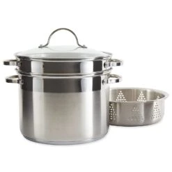 RSVP International Endurance (COOK-4IN) Multi Cooker, 8 Quart, Stainless Steel
