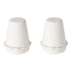 CASAFINA SALT AND PEPPER 2 OZ - WHITE