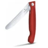 Victorinox Paring - Foldable, Swiss Classic, 4.5" Serrated, Round Blade, Foldable, Green