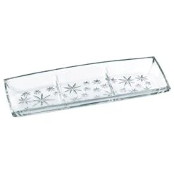 Nachtmann Stars Divided Tray, Clear