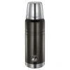 Cilio Monte Insulated Stainless Steel Travel Beverage Bottle, 16 Oz, Black