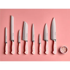 Wusthof Classic 4-Piece Steak Knife Set - Pink Sea Salt -COOKWARE Store 6 bc5fd572 1b88 48cb 9889 166546cd4716