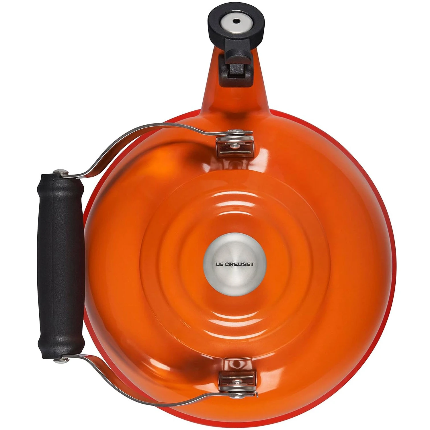 Le Creuset 1.7 Qt. Whistling Kettle - Flame W/ SS Knob 3 Le Creuset 1.7 Qt. Whistling Kettle - Flame W/ SS Knob - Image 3