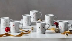 Le Creuset 14 Oz. Noel Collection: Rudolph Mug - White W/ Applique 6 Le Creuset 14 Oz. Noel Collection: Rudolph Mug - White W/ Applique -COOKWARE Store 71AxnFMCtqL. AC SL1500