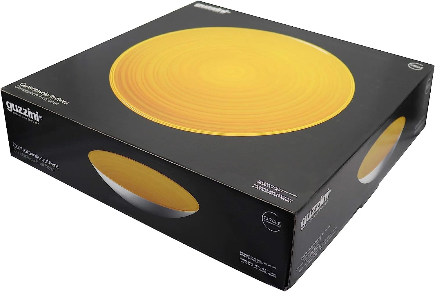 GUZZINI CENTERPIECE/FRUIT BOWL TWIST - YELLOW 5 GUZZINI CENTERPIECE/FRUIT BOWL TWIST - YELLOW - Image 5