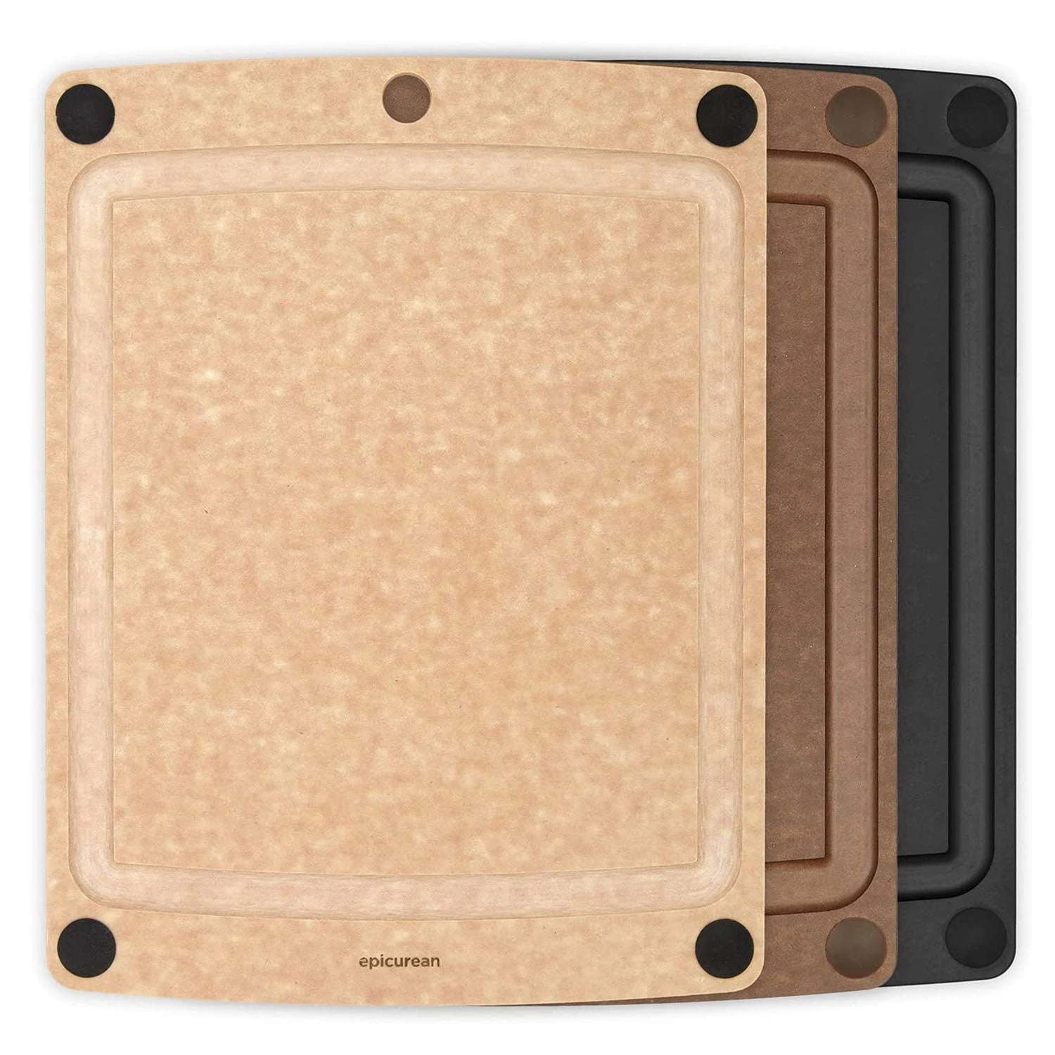 Epicurean All-In-One 19.5-Inch × 14.5-Inch Cutting Board, Nutmeg/Brown 5 Epicurean All-In-One 19.5-Inch × 14.5-Inch Cutting Board, Nutmeg/Brown - Image 5