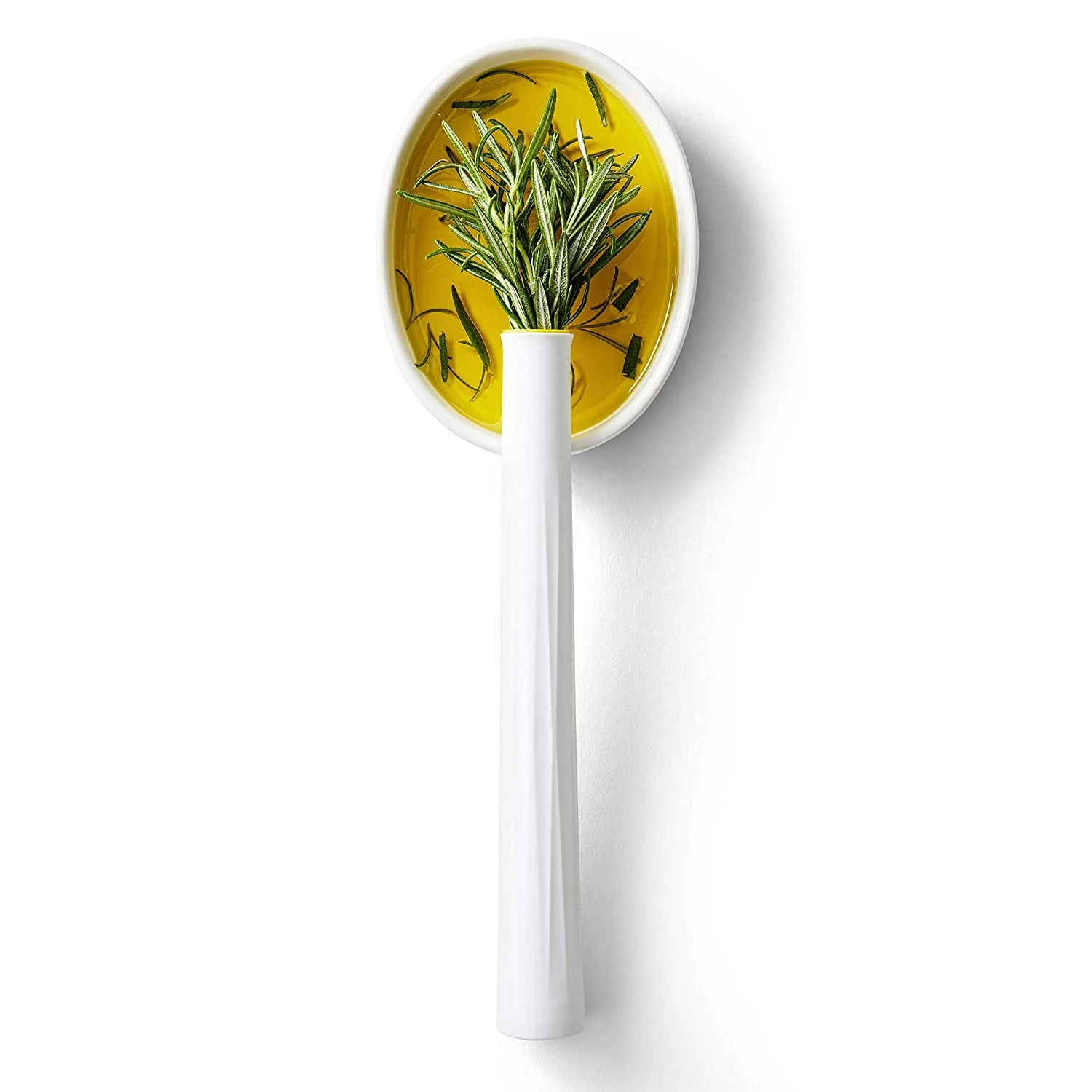 Chef'n HerbWand Basting Brush With Ceramic Tray, 2 In 1, White/Green 4 Chef'n HerbWand Basting Brush With Ceramic Tray, 2 In 1, White/Green - Image 4