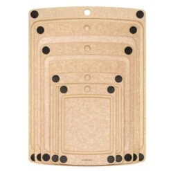 Epicurean All-In-One 10" × 7" Cutting Board, Natural/Black -COOKWARE Store 71NsakWPU8S. AC SL1500