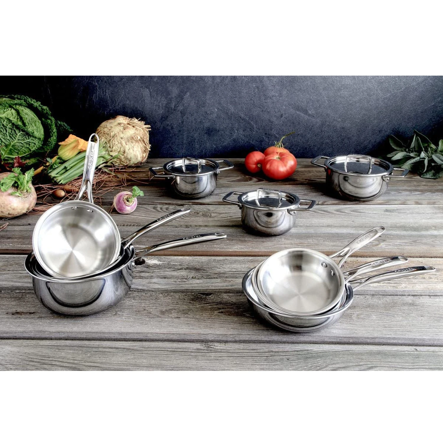 Cristel 9 Cm Stainless Steel Mini Saucepan 2 Cristel 9 Cm Stainless Steel Mini Saucepan - Image 2