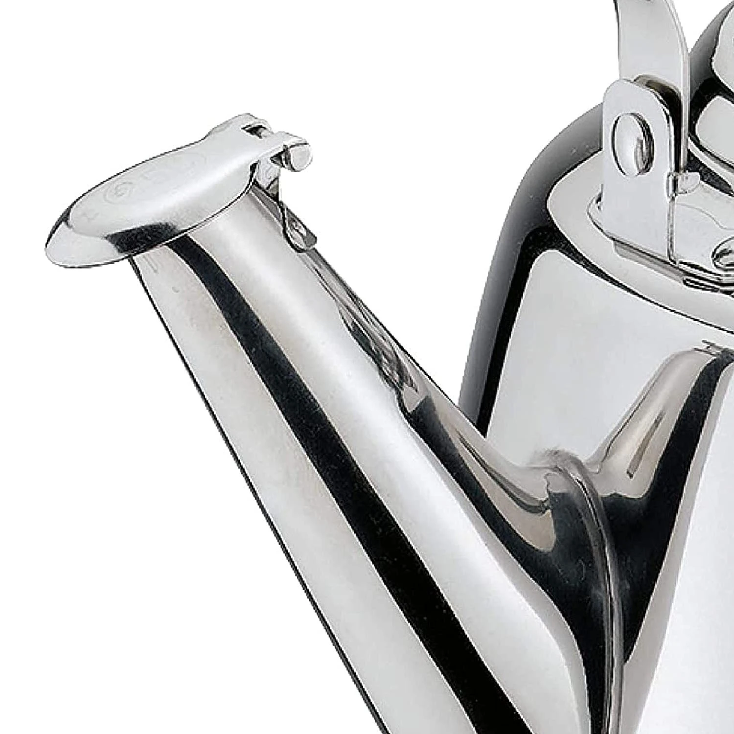 Cilio Tradition 2.6 Quarts Whistling Water Kettle, Silver 5 Cilio Tradition 2.6 Quarts Whistling Water Kettle, Silver - Image 5