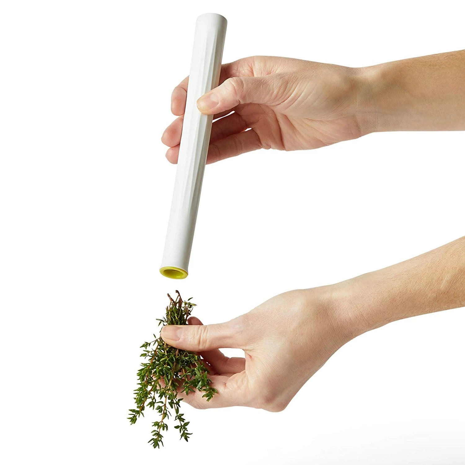 Chef'n HerbWand Basting Brush With Ceramic Tray, 2 In 1, White/Green 2 Chef'n HerbWand Basting Brush With Ceramic Tray, 2 In 1, White/Green - Image 2