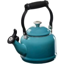 Le Creuset 1.25 Qt. Demi Kettle - Caribbean W/ SS Knob