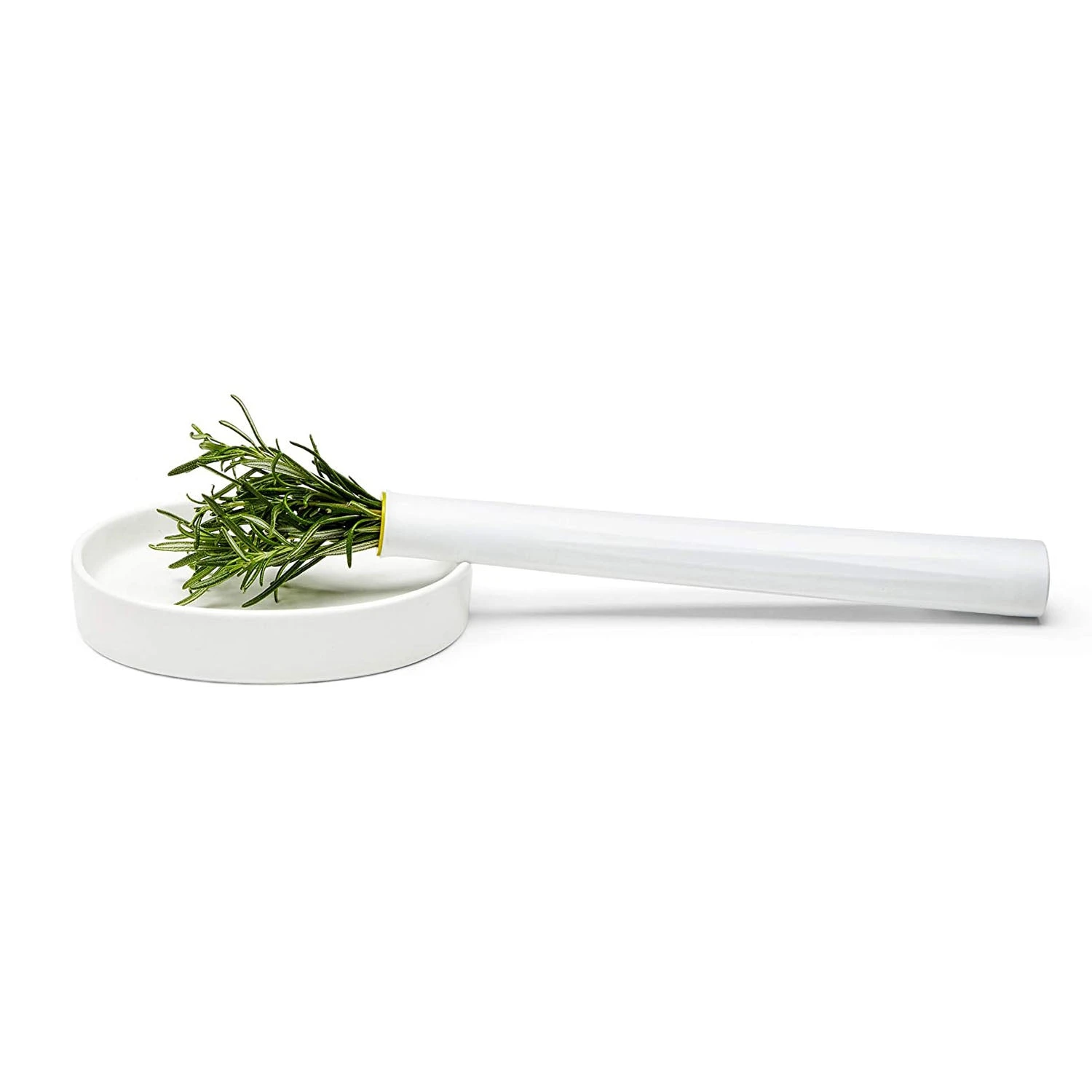 Chef'n HerbWand Basting Brush With Ceramic Tray, 2 In 1, White/Green 6 Chef'n HerbWand Basting Brush With Ceramic Tray, 2 In 1, White/Green - Image 6