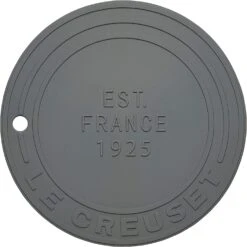 Le Creuset 8" Diameter Silicone Trivet (est. 1925) - Oyster