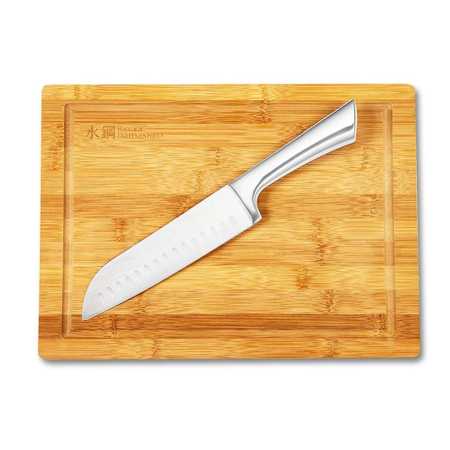 Cuisine::pro Damashiro Santoku & Board 1 Cuisine::pro Damashiro Santoku & Board