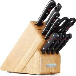 Wusthof Gourmet 11Pc Knife Block Set, 15-Slot Natural