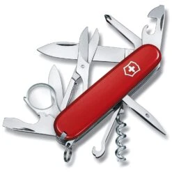 Victorinox Swiss Army 91 MM Explorer, Red