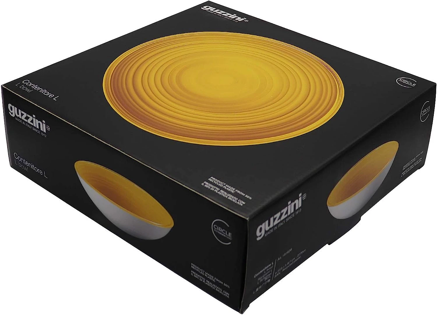 GUZZINI L BOWL TWIST - YELLOW 5 GUZZINI L BOWL TWIST - YELLOW - Image 5