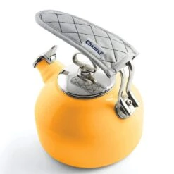Chantal Classic Harmonica 1.8 Quart Whistling Teakettle, Marigold -COOKWARE Store 71yp5tsQR1S. AC SL1500