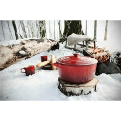 Le Creuset 13.25 Qt. Signature Round Dutch Oven - Cerise -COOKWARE Store 7 3c48e1e4 1864 44a8 97a2 19eabf26d4e5