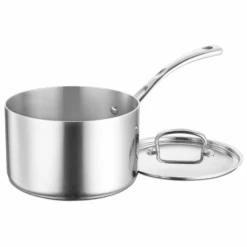 Cuisinart French Classic Tri-Ply Stainless 3-Quart Saucepot With Cover