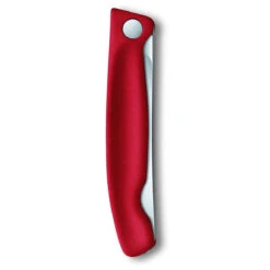 Victorinox Paring - Foldable, Swiss Classic, 4.5" Straight, Round Blade, Foldable, Red -COOKWARE Store 810wxGkO7nL. AC SL1500