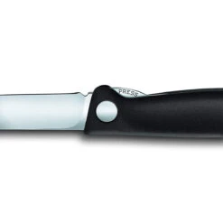 Victorinox Paring - Foldable, Swiss Classic, 4.5" Straight, Round Blade, Foldable, Black -COOKWARE Store 815uuYqVGrL. AC SL1500
