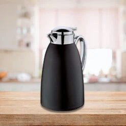 Cilio Venezia 34 Ounce Insulated Beverage Server, Black -COOKWARE Store 81DEVJpcbaL. AC SL1500