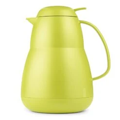 Helios Zeo Insulated Server, Glass Liner, Matte Finish, Lime Green, 34 Ounce…