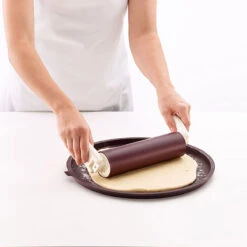 Lekue Perforated Pizza Mat, 14", Brown -COOKWARE Store 81FlM3GI6 L. AC SL1500