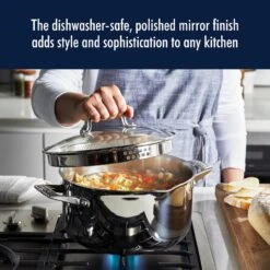 HENCKELS CLAD H3 10PC STAINLESS STEEL COOKWARE SET -COOKWARE Store 81Go oARdGL. AC SL1500