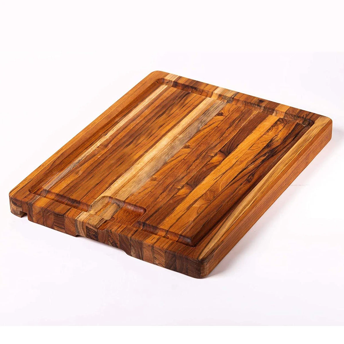 TeakHaus Edge Grain Smart Board (Large) | 20" X 15" X 1.5" 4 TeakHaus Edge Grain Smart Board (Large) | 20" X 15" X 1.5" - Image 4