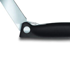 Victorinox Paring - Foldable, Swiss Classic, 4.5" Straight, Round Blade, Foldable, Black -COOKWARE Store 81Q7SiOnkaL. AC SL1500