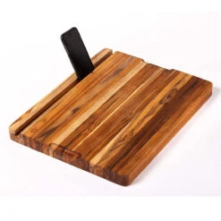 TeakHaus Edge Grain Smart Board (Large) | 20" X 15" X 1.5" 10 TeakHaus Edge Grain Smart Board (Large) | 20" X 15" X 1.5" -COOKWARE Store 81V0miz bVL. AC SL1500