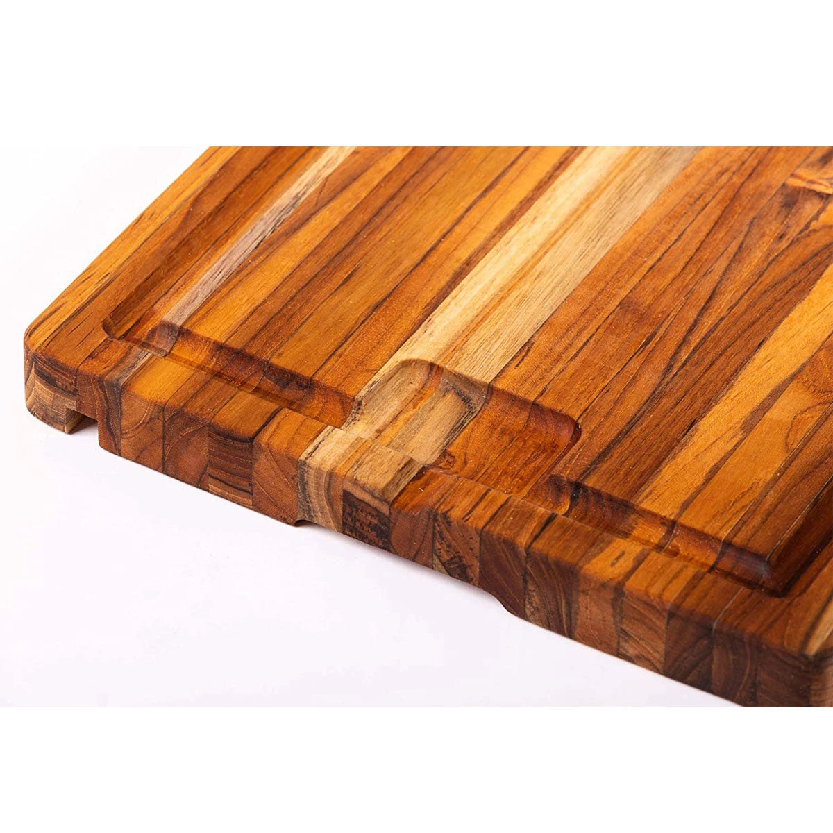 TeakHaus Edge Grain Smart Board (Large) | 20" X 15" X 1.5" 6 TeakHaus Edge Grain Smart Board (Large) | 20" X 15" X 1.5" - Image 6