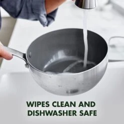 GreenPan Chatham Tri-Ply, 2.5QT Saucepan With Lid, Silver 16 GreenPan Chatham Tri-Ply, 2.5QT Saucepan With Lid, Silver -COOKWARE Store 81Y0Mno3xYL. AC SL1500