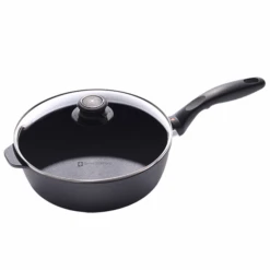 Swiss Diamond 3.2-Quart Nonstick Saute Pan With Lid