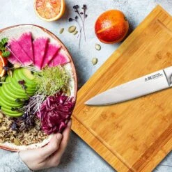 Cuisine::pro Damashiro Santoku & Board 9 Cuisine::pro Damashiro Santoku & Board -COOKWARE Store 81f3F QBp2L. AC SL1500