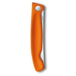 Victorinox Paring - Foldable, Swiss Classic, 4.5" Serrated, Round Blade, Foldable, Orange -COOKWARE Store 81jgk4iqMhL. AC SL1500