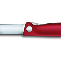 Victorinox Paring - Foldable, Swiss Classic, 4.5" Straight, Round Blade, Foldable, Red -COOKWARE Store 81ntQHPrASL. AC SL1500
