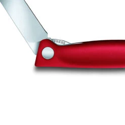 Victorinox Paring - Foldable, Swiss Classic, 4.5" Straight, Round Blade, Foldable, Red -COOKWARE Store 81oR7yu JFL. AC SL1500