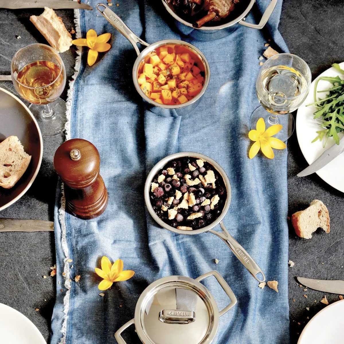 Cristel 9 Cm Stainless Steel Mini Saucepan 4 Cristel 9 Cm Stainless Steel Mini Saucepan - Image 4