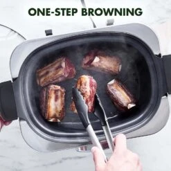 GreenPan 6QT Slow Cooker With Hard Anodized Pot, Fig Purple -COOKWARE Store 81qkHzpd lL. AC SL1500